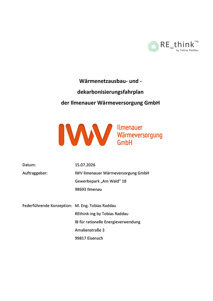 IWV Ilmenauer Wärmeversorgung GmbH - Zertifizierung